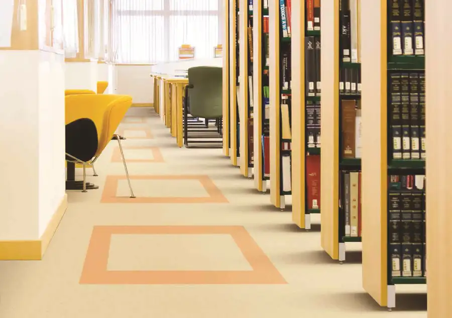 Коммерческий гетерогенный профессиональный линолеум LG. Коммерческое напольное покрытие КМ2, фотография 10