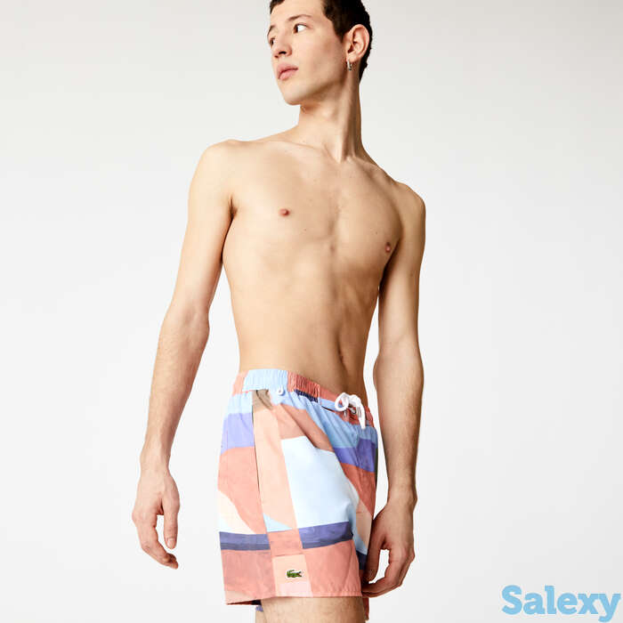 Мужские шорты lacoste lace-up для плавания, фотография 1