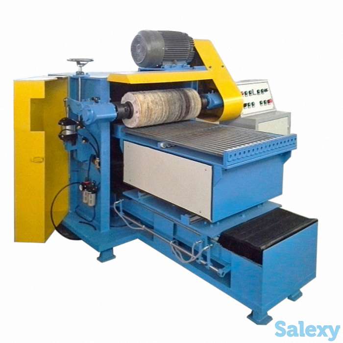 JZ-P10003 Станок-автомат для шлифования металлических труб и стержней. 3 головки., фотография 1