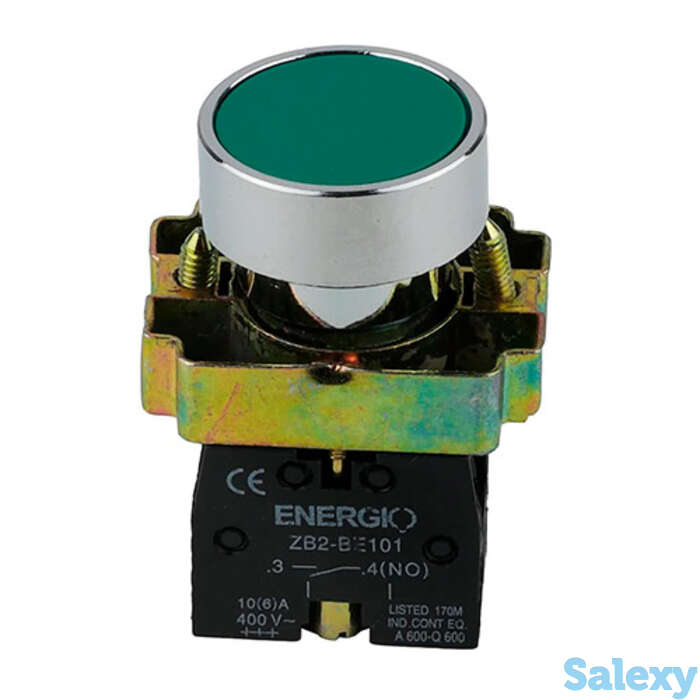 Кнопка XB2-BA31 зеленая Энергия, 20 шт, фотография 1