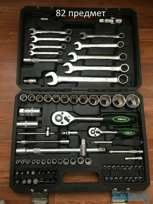 Продаю отличный набор инструментов King STD это универсальный комплект, который по достоинству оценят и профессионалы, и, фотография 2