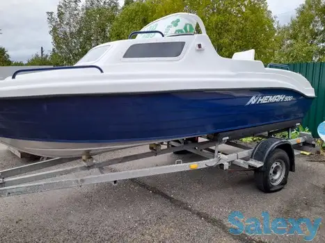 Купить лодку (катер) Neman-500 с каютой в наличии, фотография 1