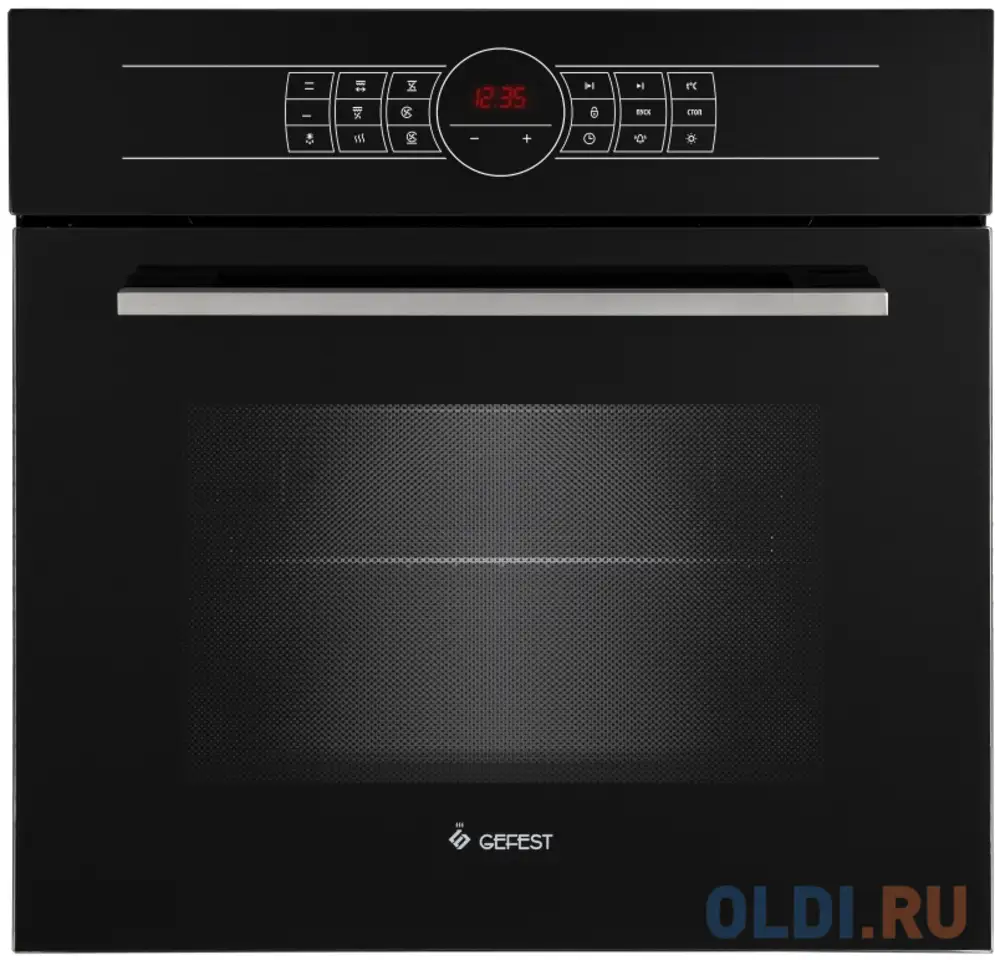 Электрический шкаф gefest da 622-04 a4s черный, фотография 1