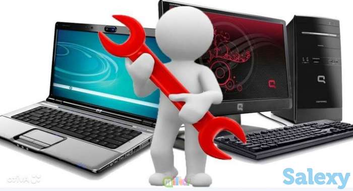 Ремонт и настройка компьютеров и ноутбуков с выездом, фотография 1