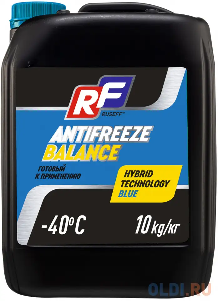 17475n ruseff антифриз antifreeze balance син. (10кг), фотография 1