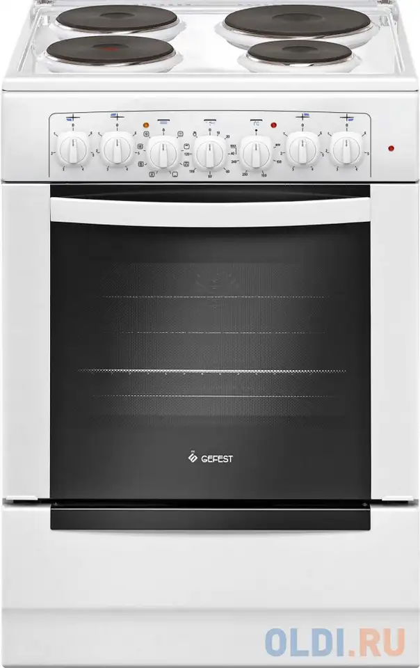 Электрическая плита gefest эпнд 6140-02 белый, фотография 1