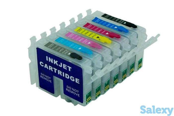 Перезаправляемые картриджи для epson stylus photo r2100, фотография 1