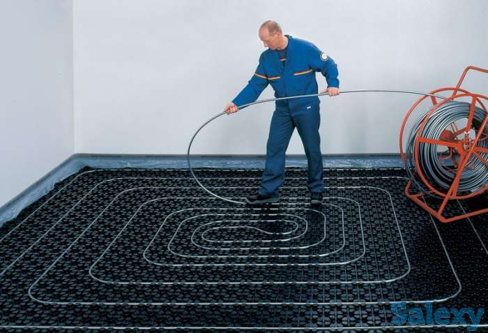 Укладка водяного теплого пола, фотография 2