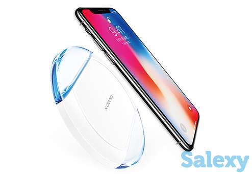 Беспроводное зарядное устройство x-doria golden wireless charger. белый, фотография 2