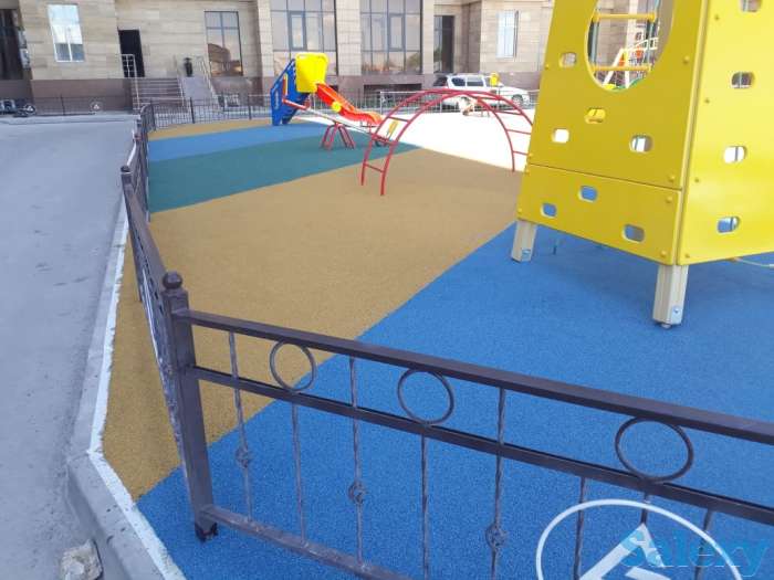 тартановое покрытие с монтажом, фотография 6