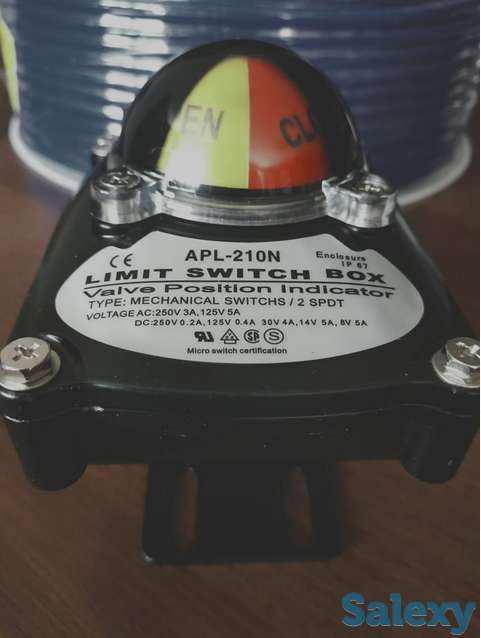 Концевой выключатель клапана-бабочки., фотография 5