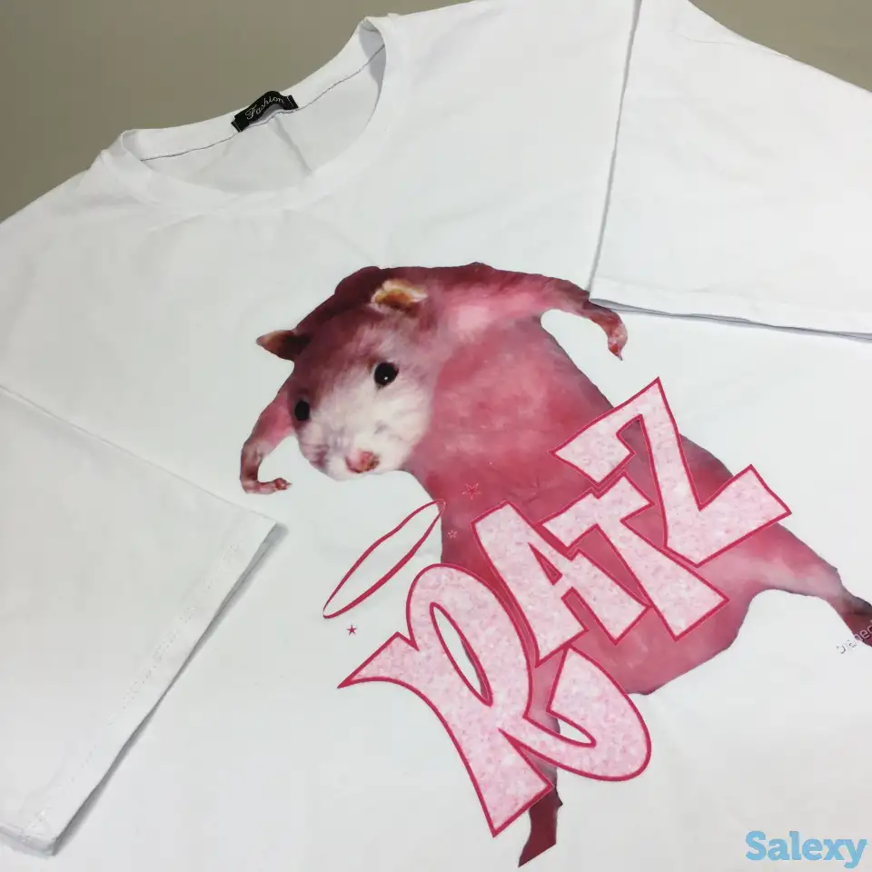 Футболка с прикольной печатью, фотография 1