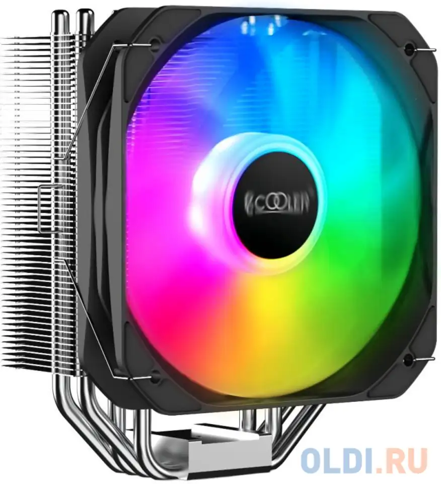 Pccooler gi-paladin 400 argb кулер s115x/1200/am4 (24 шт/кор, tdp 200w, 130mm, фотография 1