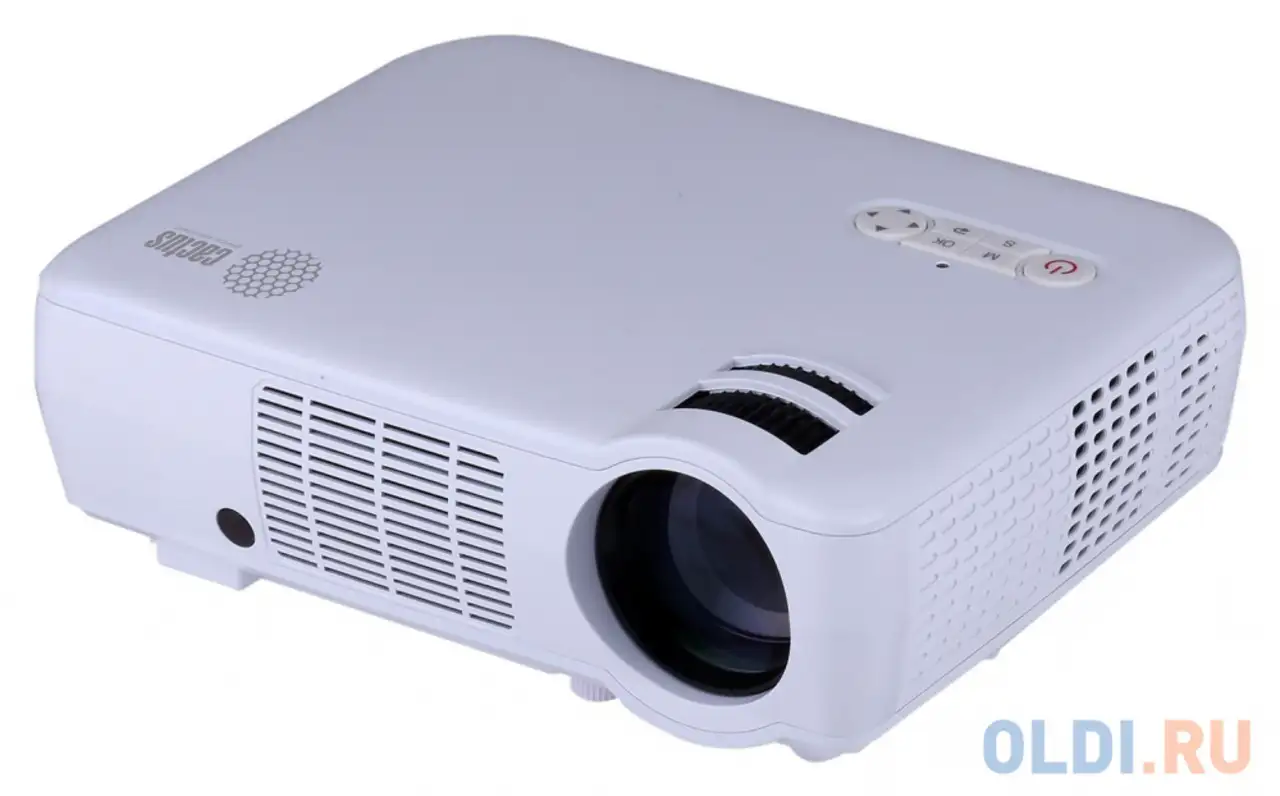 Проектор cactus cs-prm.06wt.wvga lcd 2000lm (1280x800) 1000:1 ресурс лампы:30000часов 2xusb typea, фотография 1