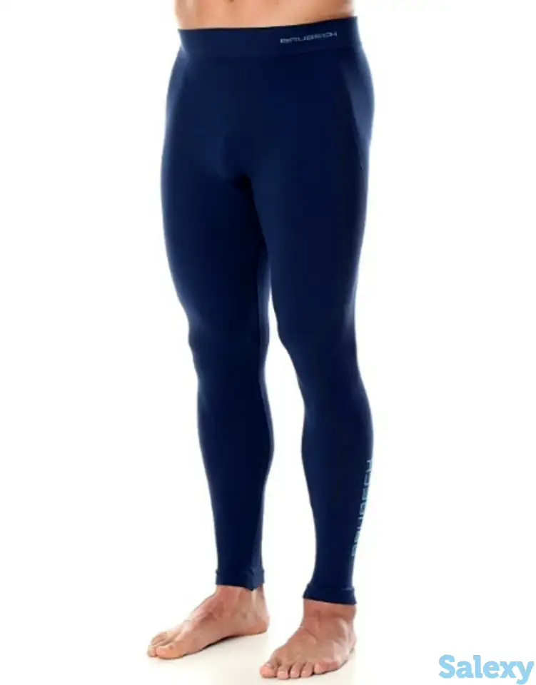 Термобрюки brubeck men thermo nilit heat blue, фотография 1