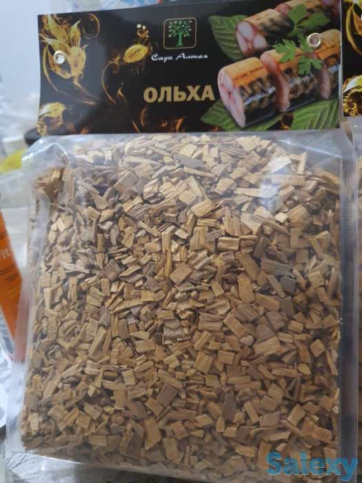 Щепа для копчения: Сады Алтая Россия Премиум: Орех щепка опилки, фотография 14