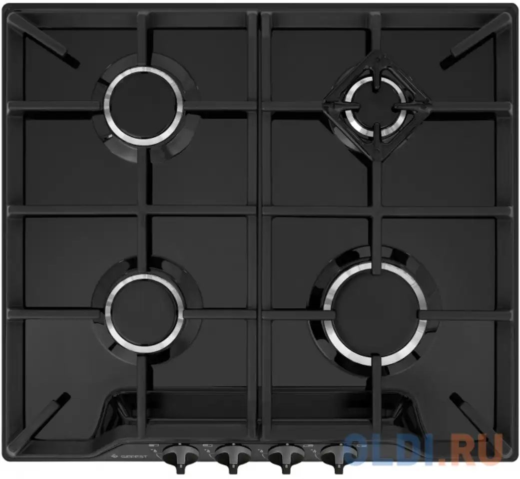 Варочная панель газовая gefest pvg 1212 k3 черный, фотография 1