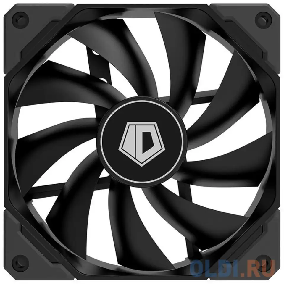 Вентилятор для корпуса id-cooling tf-12025-black, черный, фотография 1