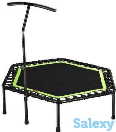 Каркасный батут LeeFitness LF-668 черный, фотография 1