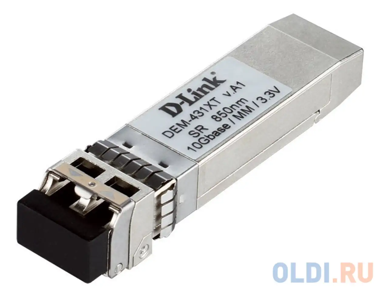 Трансивер сетевой d-link 10gbase-sr sfp+ transceiver(with ddm), 3.3v, up to 300m, фотография 1