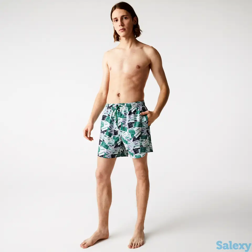 Мужские купальные шорты lacoste, фотография 1