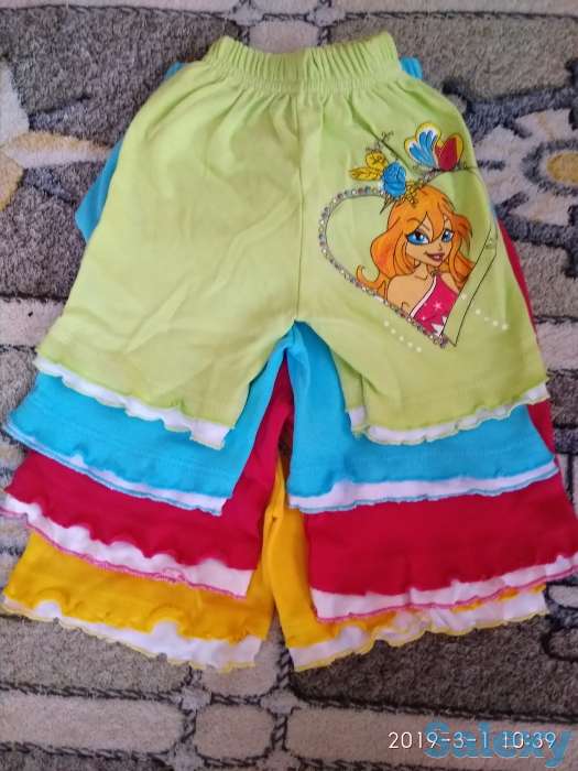 Распродажа шорты с 1 4 лет по 100 и 150 тг бермуды по 500 тг на 5 6 7 лет, фотография 3