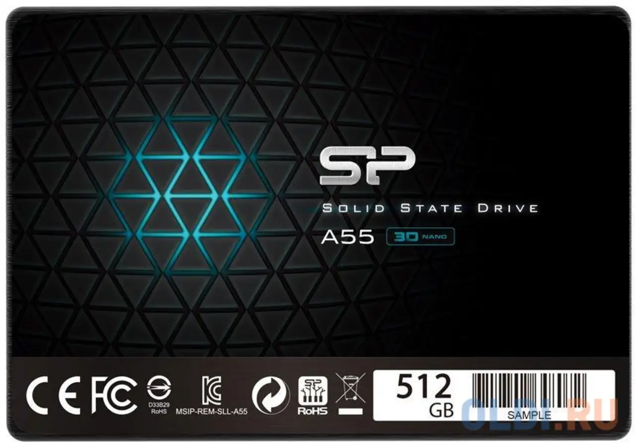 Ssd накопитель silicon power ace a55 512 gb sata-iii sp512gbss3a55s25, фотография 1