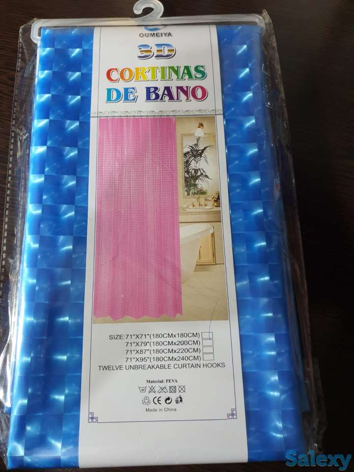 Абстрактные Стильные Шторки для душа и ванны, фотография 13