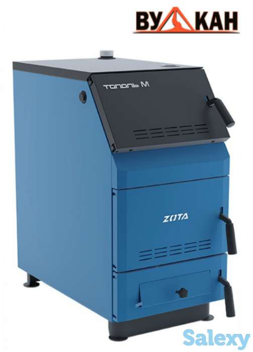 Твердотопливный котел ZOTA «Тополь-М» 20 кВт. 14квт 30квт 42квт 60квт 80квт, фотография 1