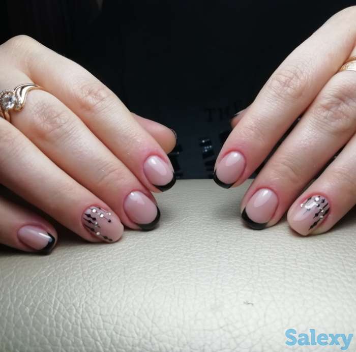 наращивание ногтей покрытие гель лак маникюр педикюр, фотография 4