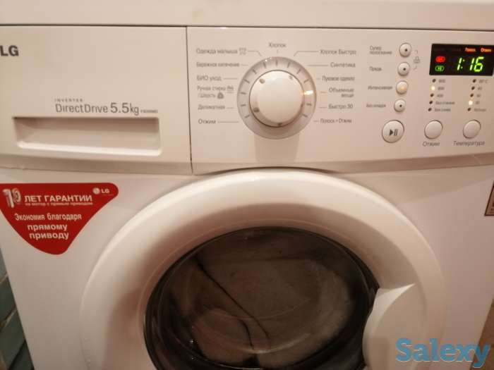 Продам стиральную машинку LG 5,5 кг в очень хорошем состоянии, фотография 9