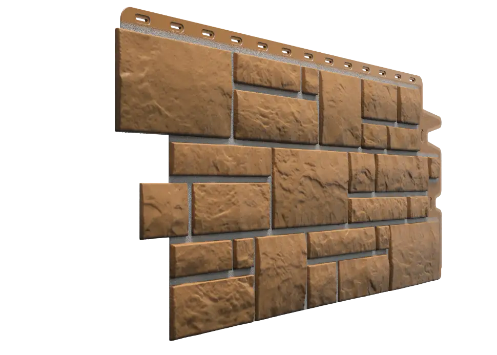 Фасадные панели полипропилен; искусственный камень..., Размер: 0.455х1.09х1,8 мм; 0.6х1.2х10 мм; 1.2х3.6х4 мм, фотография 1