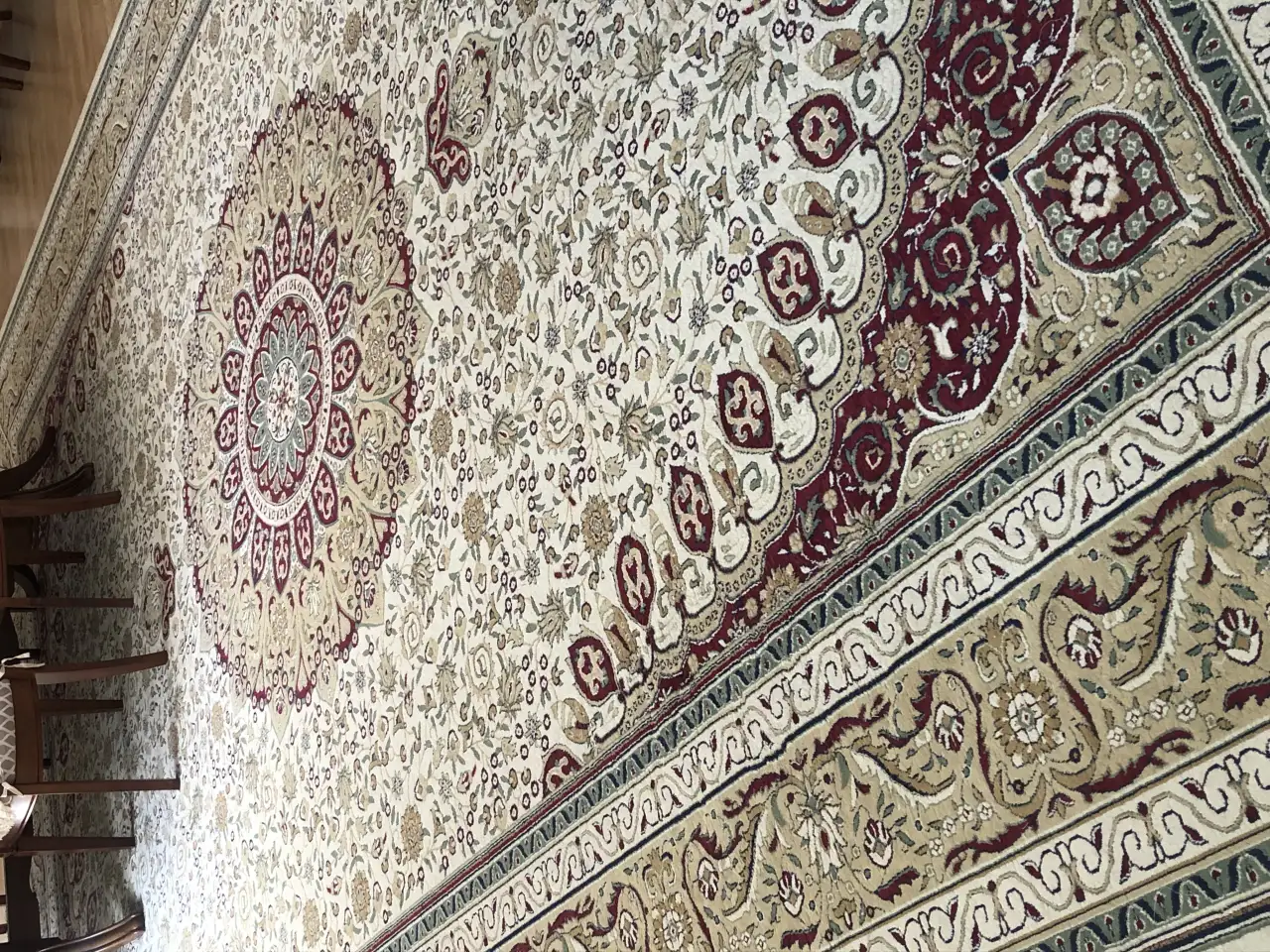 Ковер шелковый, 6х4, фотография 1