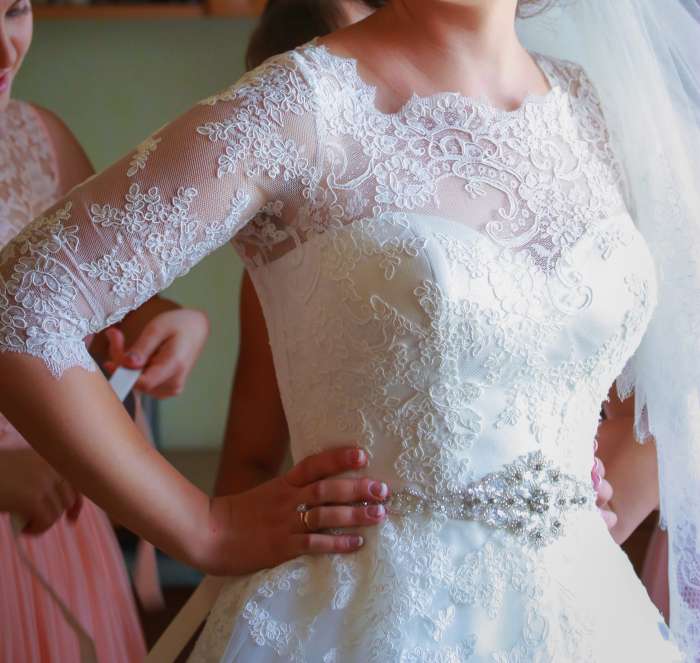 Продам брендовое свадебное платье, фотография 2