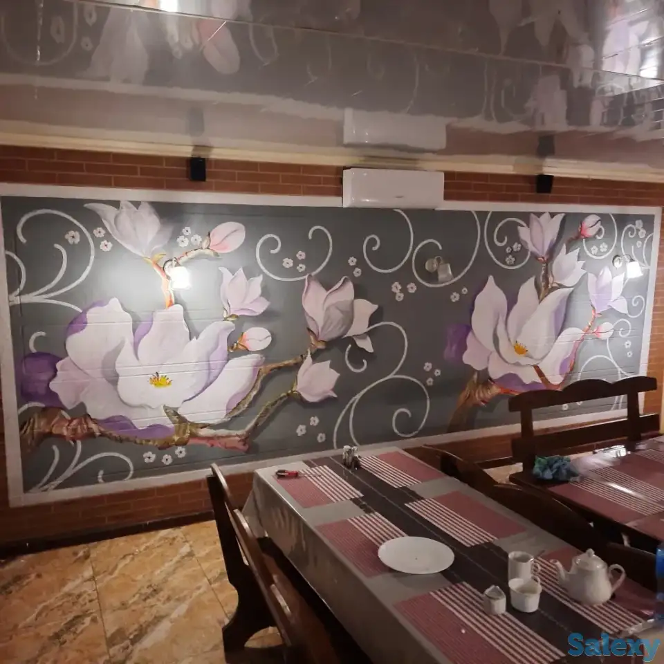 Художественная роспись стен, фотография 10