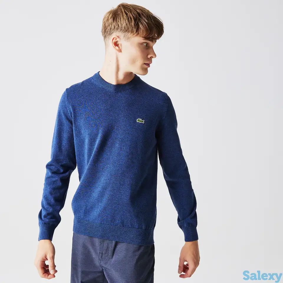Мужской свитер lacoste из органического хлопка, фотография 1