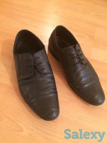 Продам мужские кожанные туфли, р.39, фотография 1