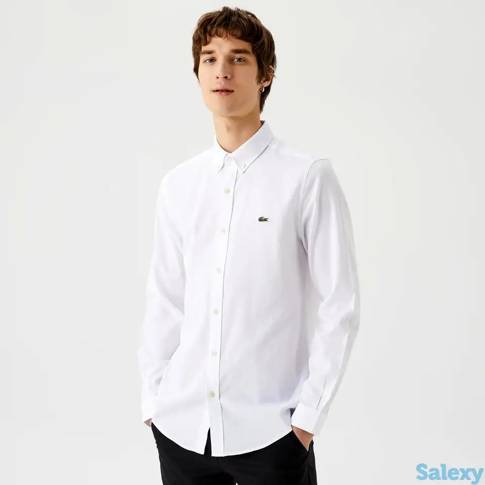 Рубашка lacoste slim fit, фотография 1