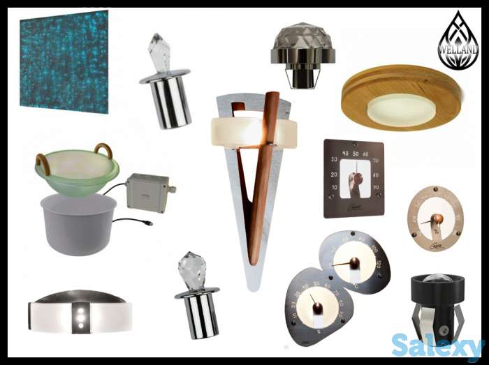 Светильники для русской бани и финской сауны Cariitti (Без источников света), фотография 1