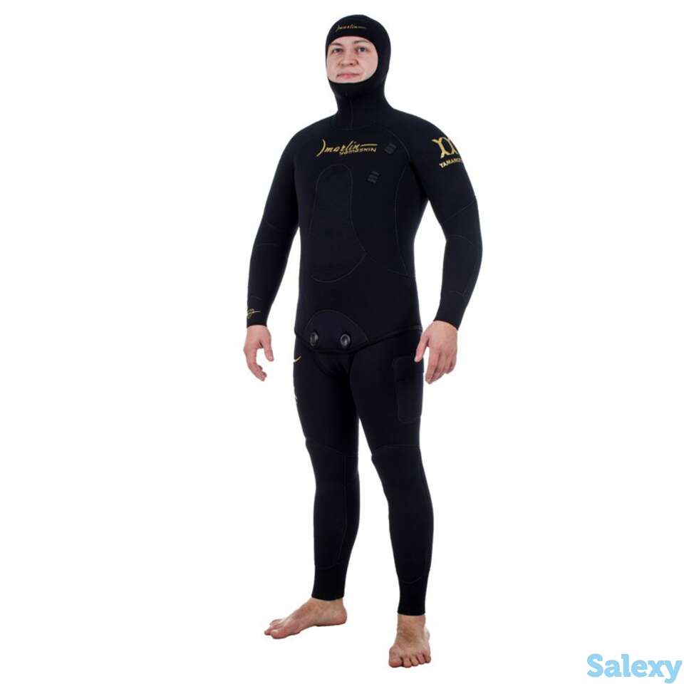 Гидрокостюм marlin yamaskin black, 7 mm, фотография 1