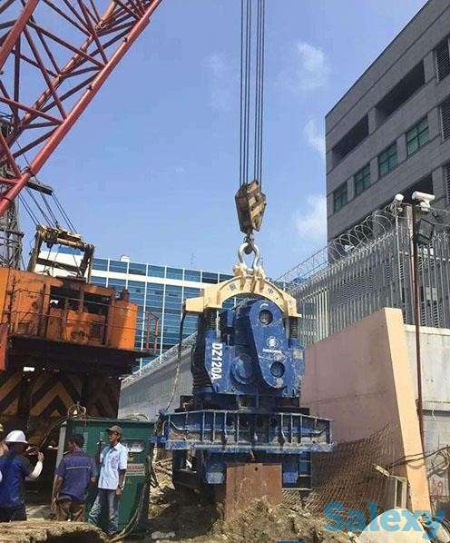 Электрический вибропогружатель DZJ-120, фотография 4