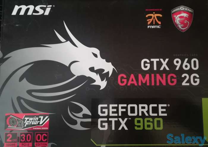 Видеокарта MSI GTX 960 Gaming 2G + Телефон/факс Panasonic KX-FP207RU, фотография 3