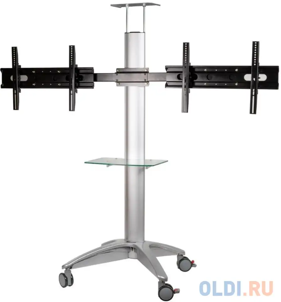 Подставка для телевизора arm media pt-stand-15 серебристый 26