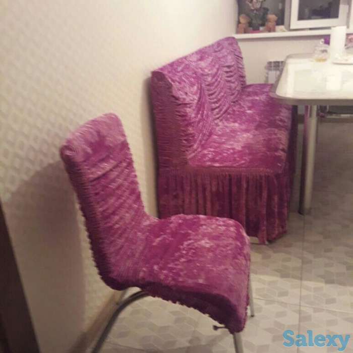 Чехол резинка на стулья в Алматы., фотография 2