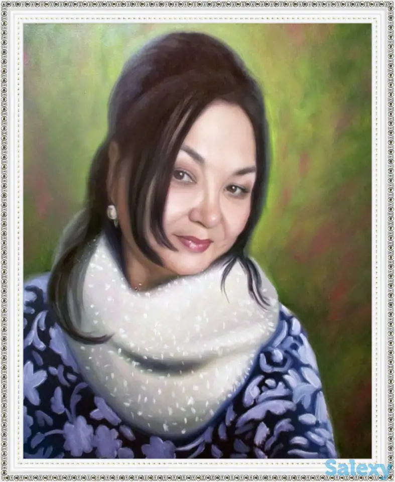 Портрет  по фото на заказ. Ручная работа маслом на холсте., фотография 1