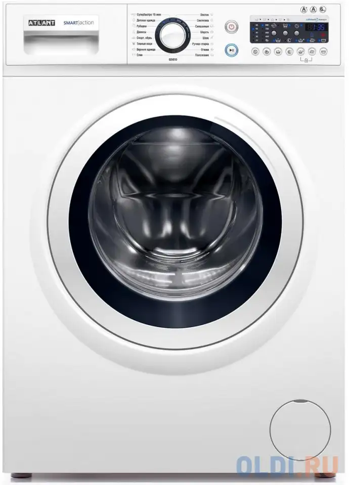 Стиральная машина atlant cma-60 y 810 белый, фотография 1