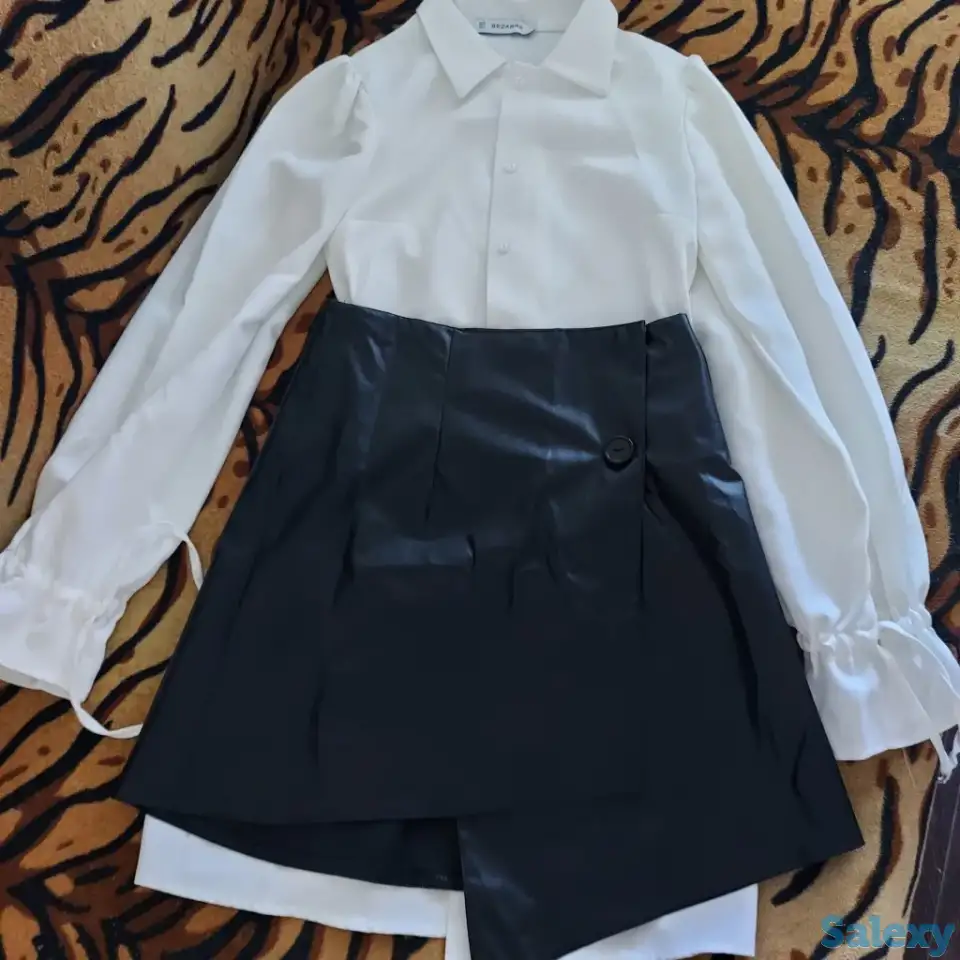 Платье -туника женская с баской новая, фотография 1