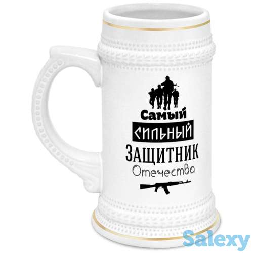 Пивные кружки керамические. Печать на керамических кружках пивных логотипов или фотографий., фотография 1