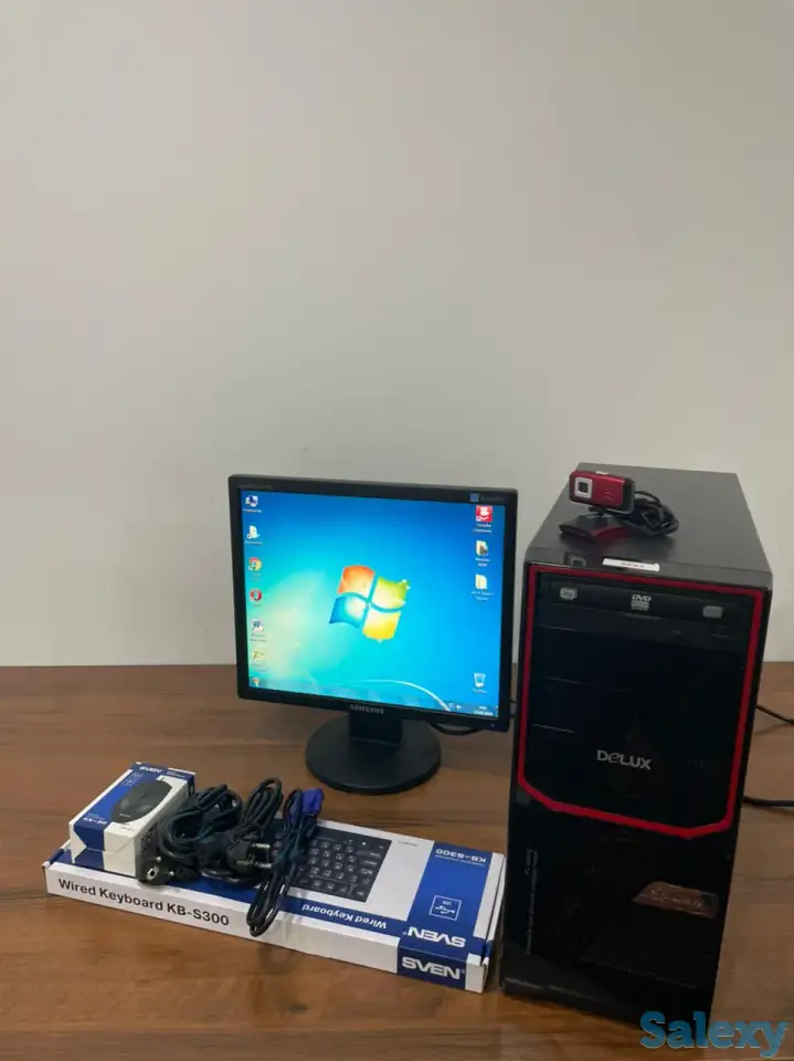 Компьютер в отличном состоянии с монитором 19, клавиатура, мышь., фотография 2