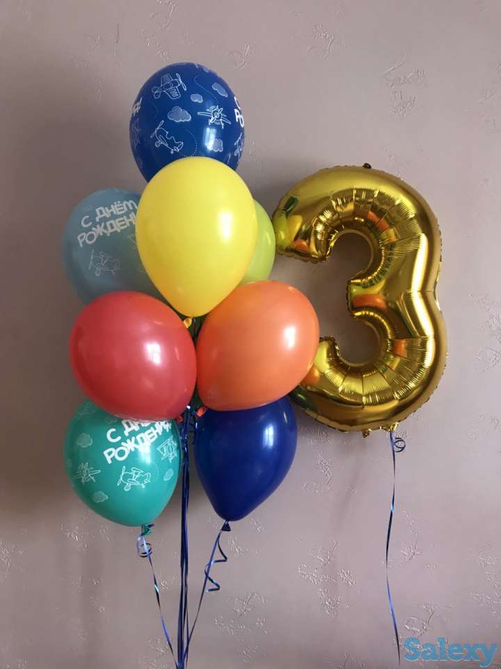 Гелиевые шары от 300тг, фотография 1